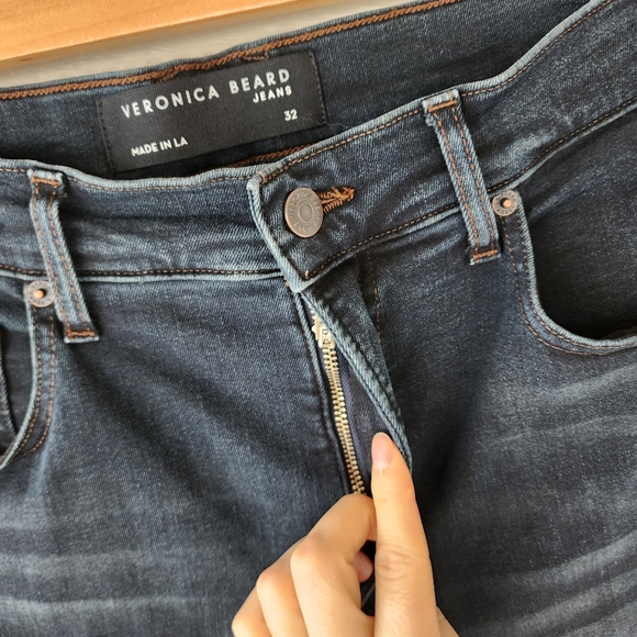 Veronica Beard Carly kick flare high rise jeans - Picture 13 of 14